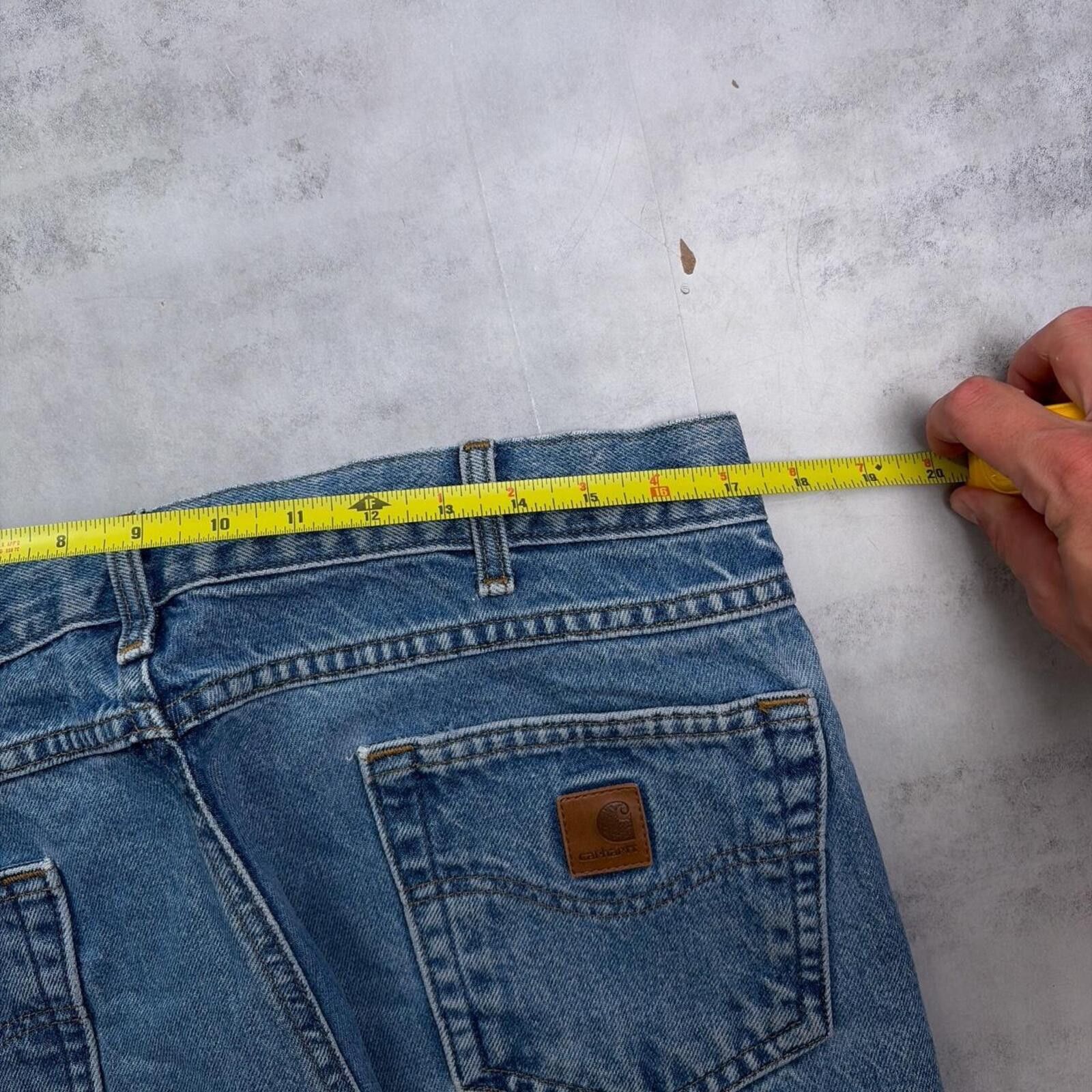 Carhartt Vintage Carhartt Straight Distressed Denim Jeans Size US 34 / EU 50 - 6 Thumbnail