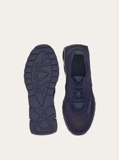 Salvatore Ferragamo o1s1rm0625 Low-Top Sneakers in Navy Blue Size US 8 / EU 41 - 5 Thumbnail