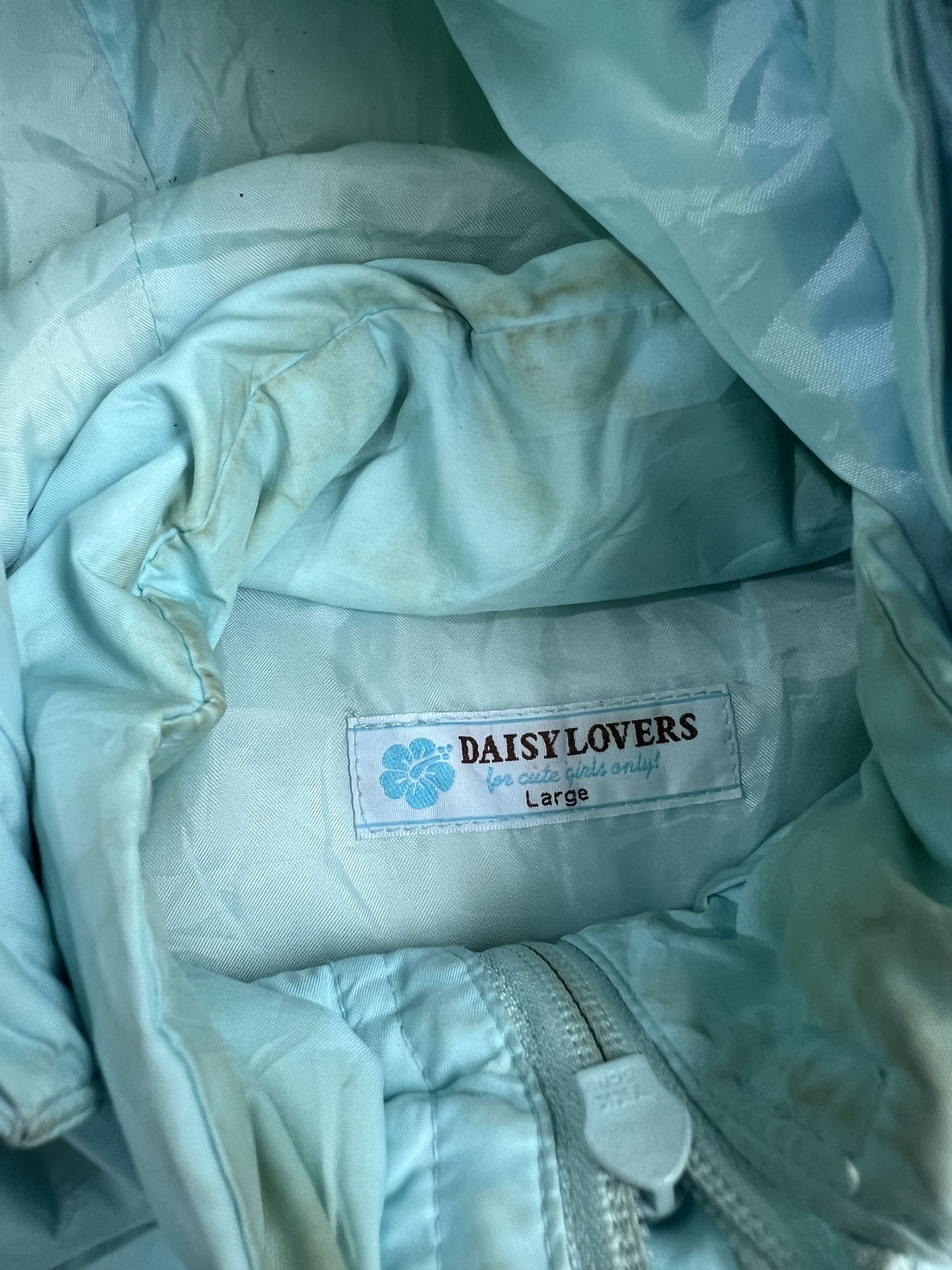 Angel Blue 2000s Daisy Lover Hysteric Poem Cute Down Fur y2k Lgb Ifsix Size US M / EU 48-50 / 2 - 6 Thumbnail