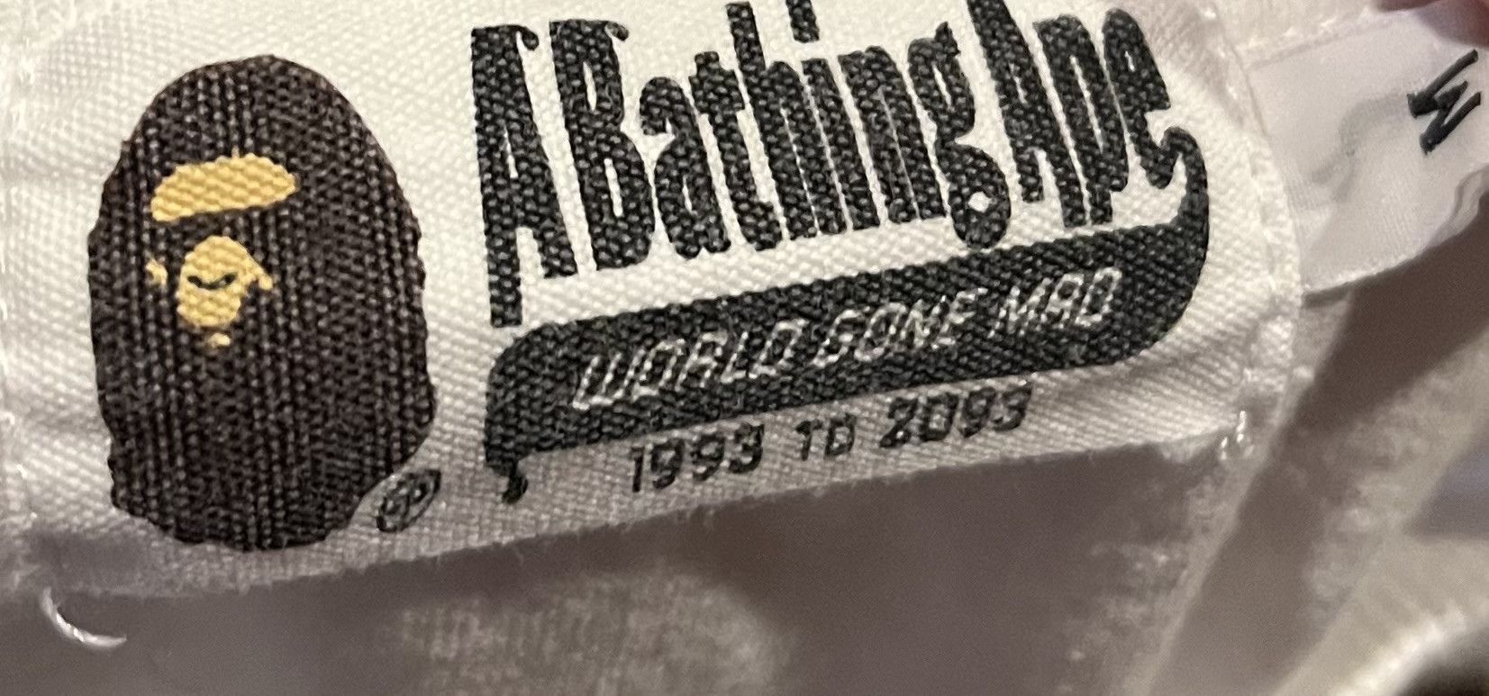 Bape Bape logo tee shirt Size US M / EU 48-50 / 2 - 5 Thumbnail