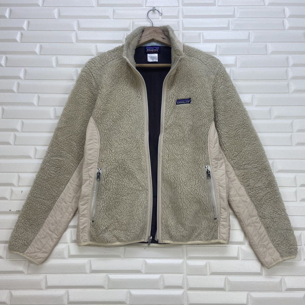 Patagonia Vintage Patagonia Synchilla Fleece Sherpa Deep Pile Jacket Size M / US 6-8 / IT 42-44 - 1 Thumbnail