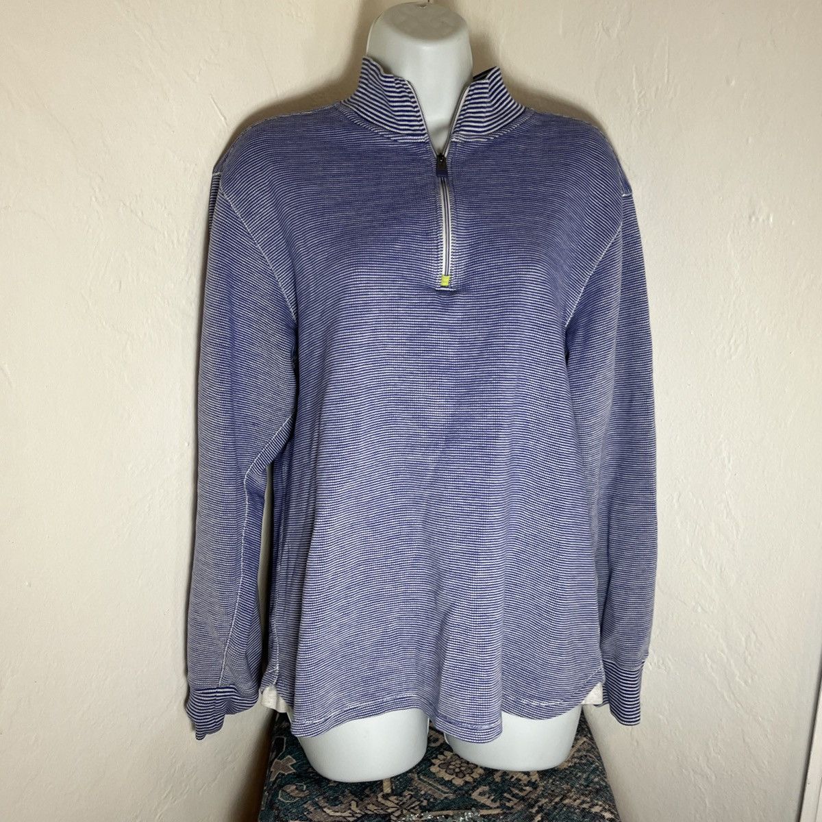 Robert Graham Robert Graham top polo striped blue large Size US XL / EU 56 / 4 - 3 Thumbnail