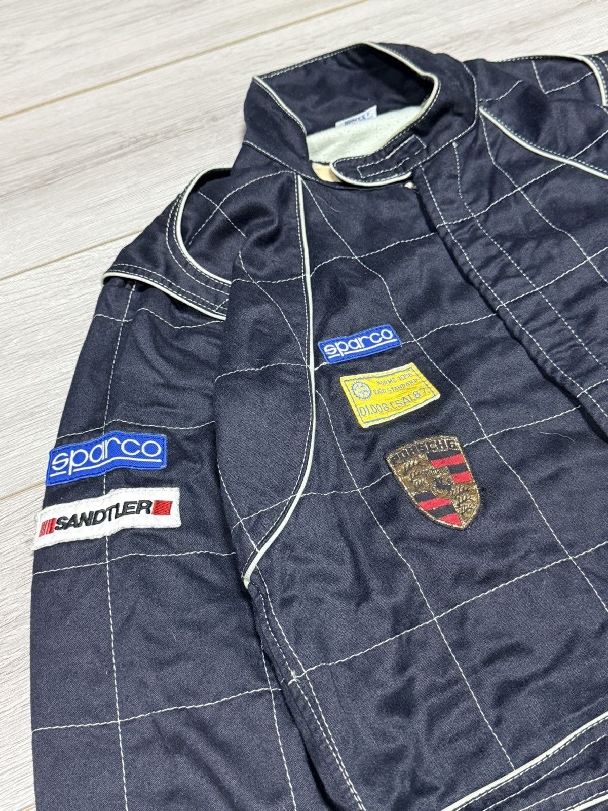 Vintage Sparco vintage racing Porsche formula uno 1 suit jacket Size US XXL / EU 58 / 5 - 3 Thumbnail