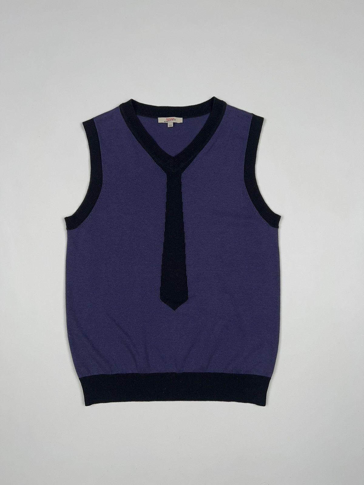 Jean Paul Gaultier Junior Vest Tank Top Sleeveless Tie Print