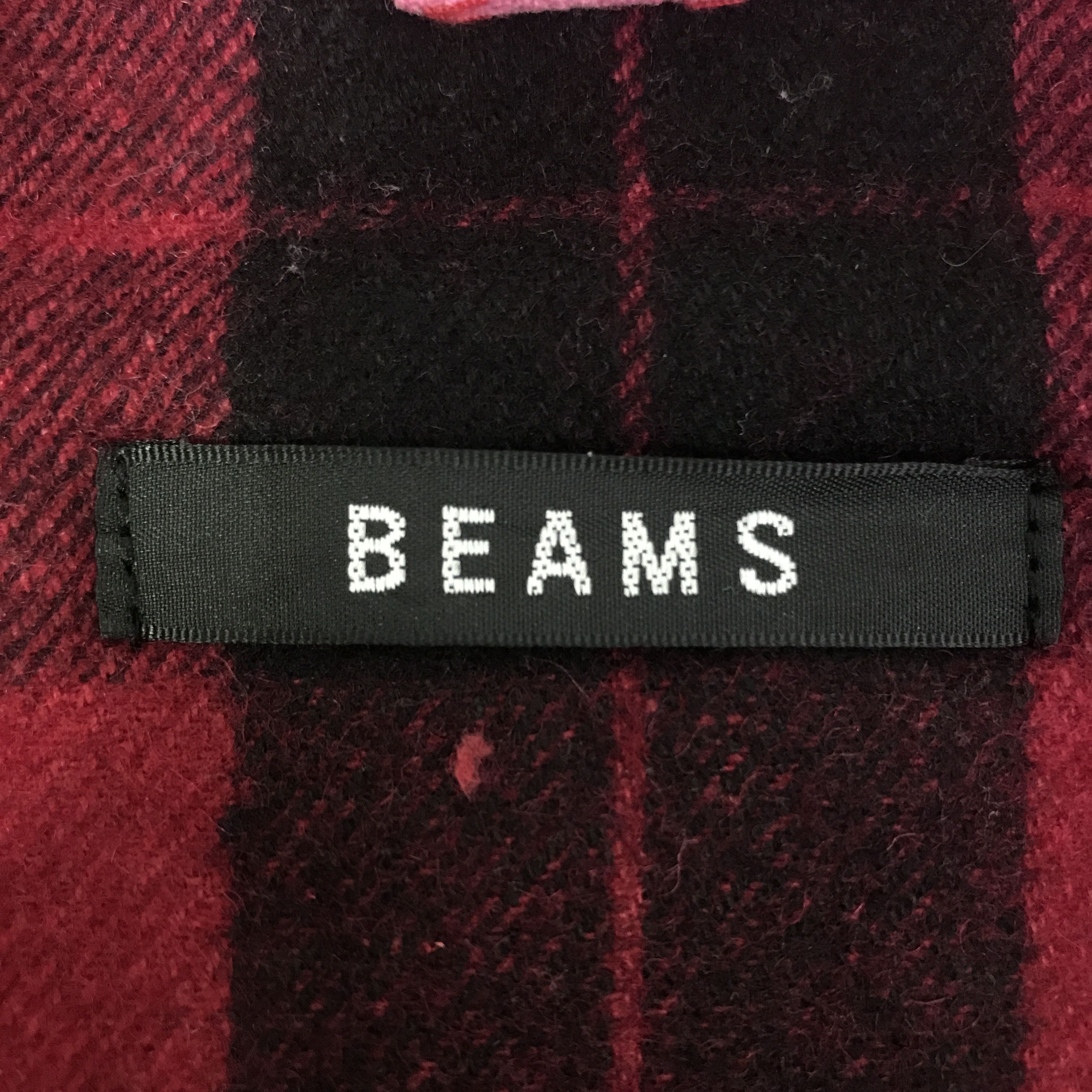 Beams Japan beams Design Tartan flannel pubk jacket K84B6 Size US M / EU 48-50 / 2 - 11 Thumbnail