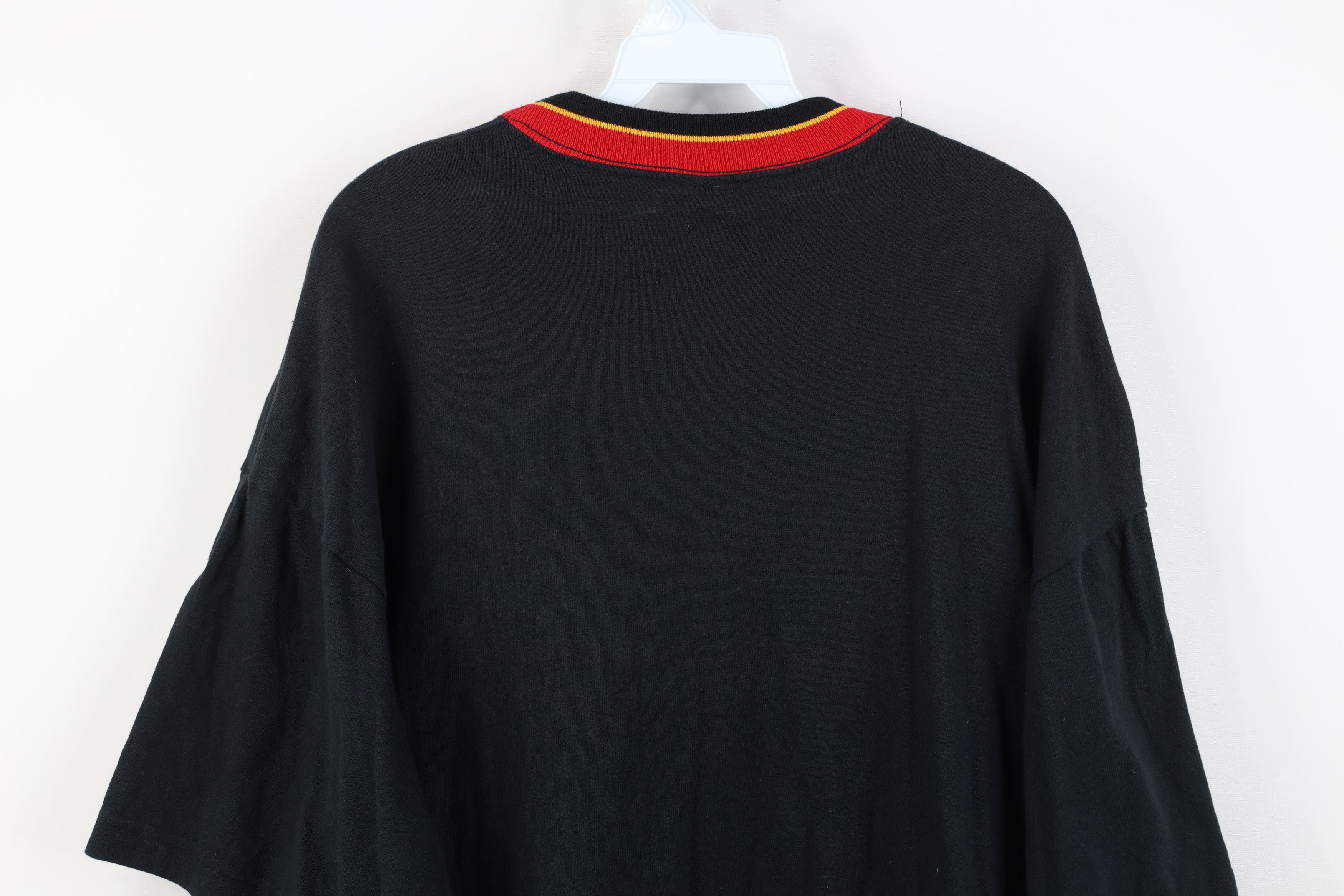 Vintage Vintage 90s NASCAR Racing Ernie Irvan T-Shirt Black USA Size US XL / EU 56 / 4 - 12 Thumbnail