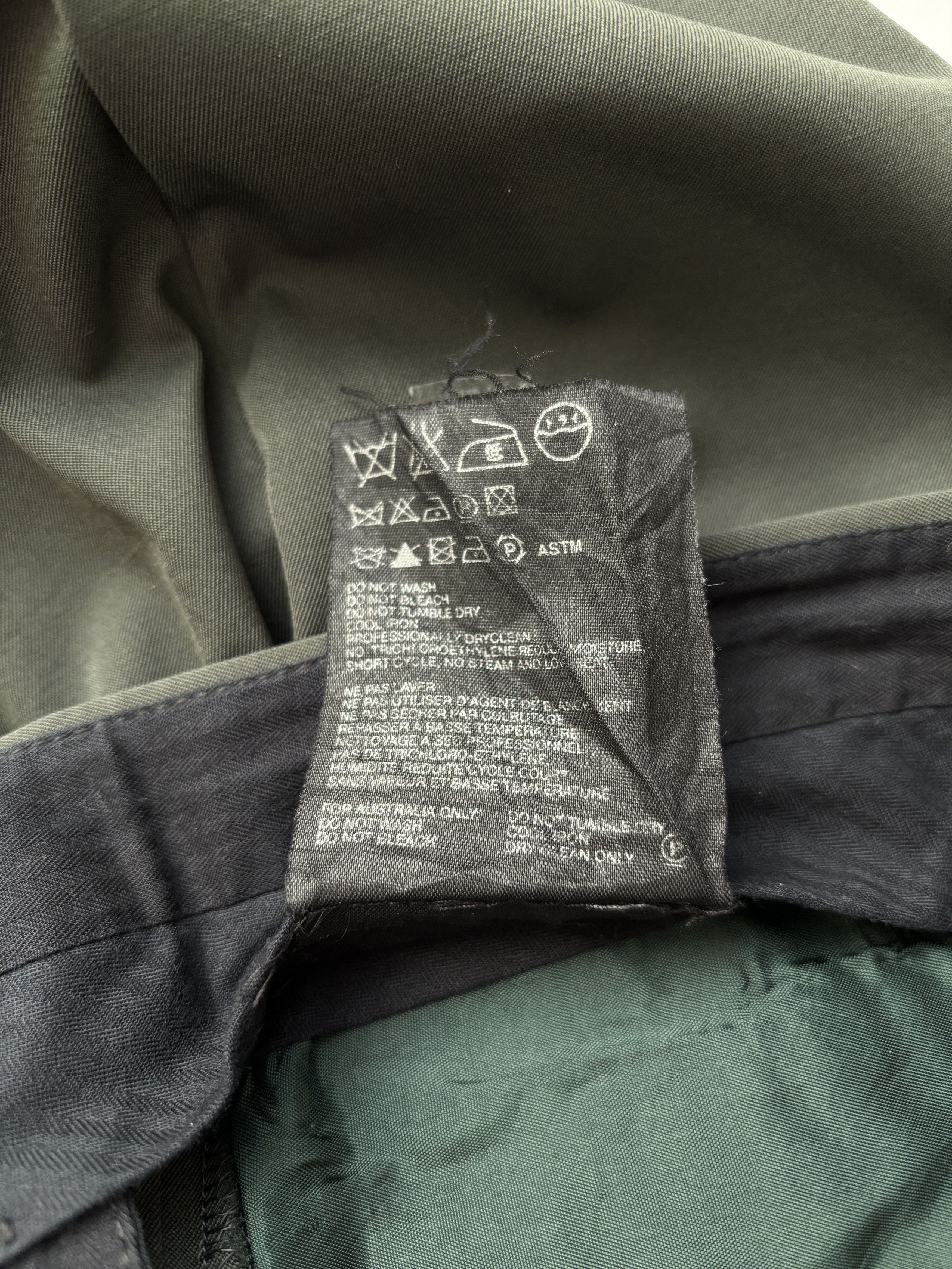 Prada ⚡️QUICK SALE⚡️Early 2000's Prada Olive Green Pants Trousers Size US 32 / EU 48 - 5 Thumbnail