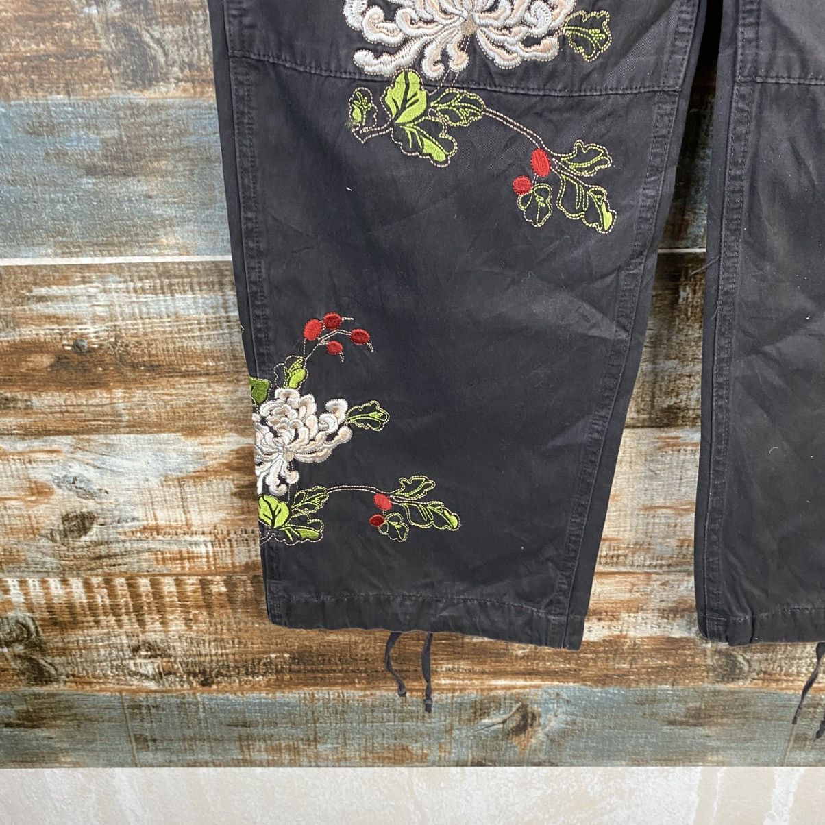 Japanese Brand DL Da Nang Dark Blue Cargo Multipocket Pants #C1206 Size US 30 / EU 46 - 12 Thumbnail