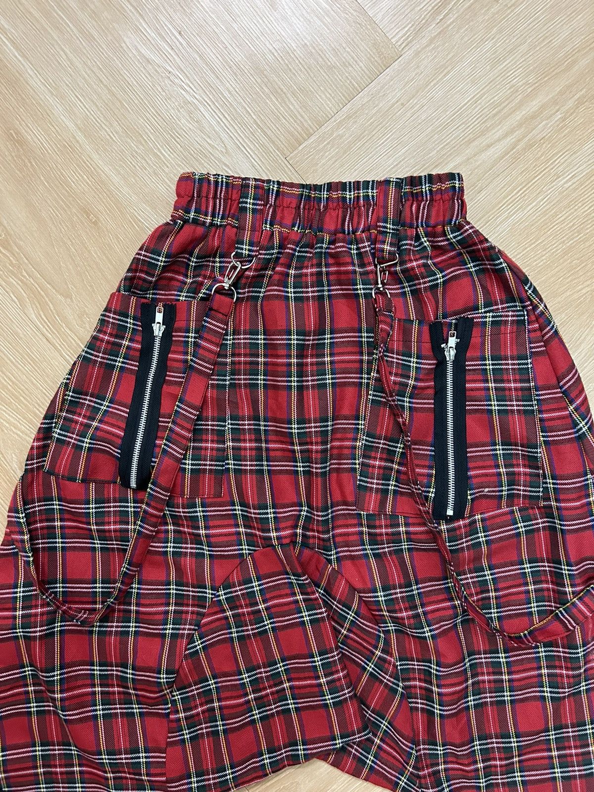 If Six Was Nine × Japanese Brand × Seditionaries ACDC RAG GOTHIC PUNK PANT MULTIZIP TARTAN Size US 31 - 2 Thumbnail