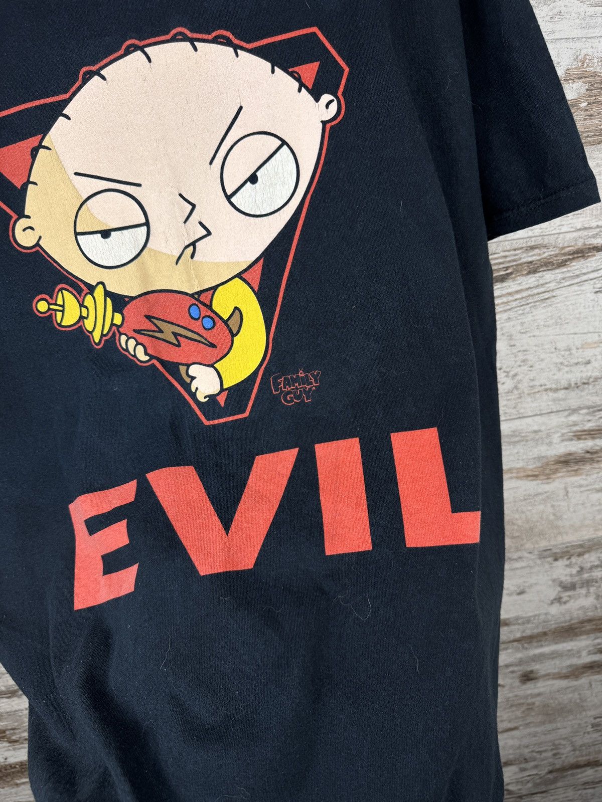 Vintage Mens Vintage Family Guy Evil T-shirt tee art Size US XL / EU 56 / 4 - 8 Thumbnail