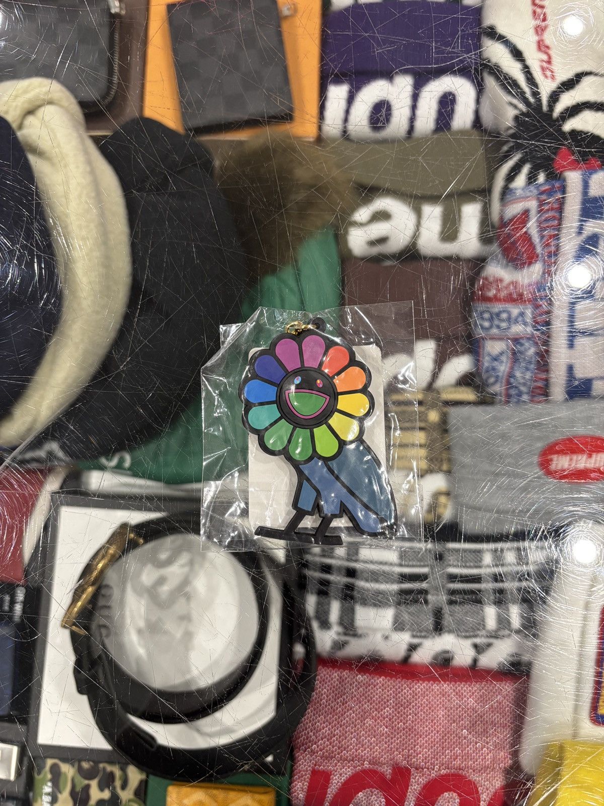 October's Very Own × Takashi Murakami Takashi Murakami x OVO Keychain Multi Size ONE SIZE - 1 Thumbnail
