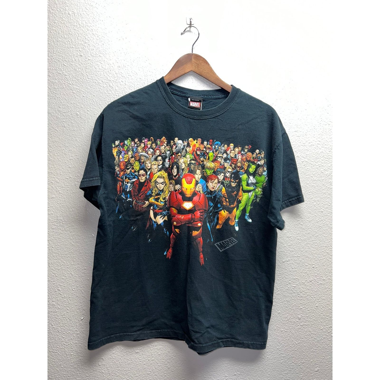 Marvel Comics Marvel Universe Heroes Shirt Mad Engine Character Black Tee Size US L / EU 52-54 / 3 - 1 Thumbnail