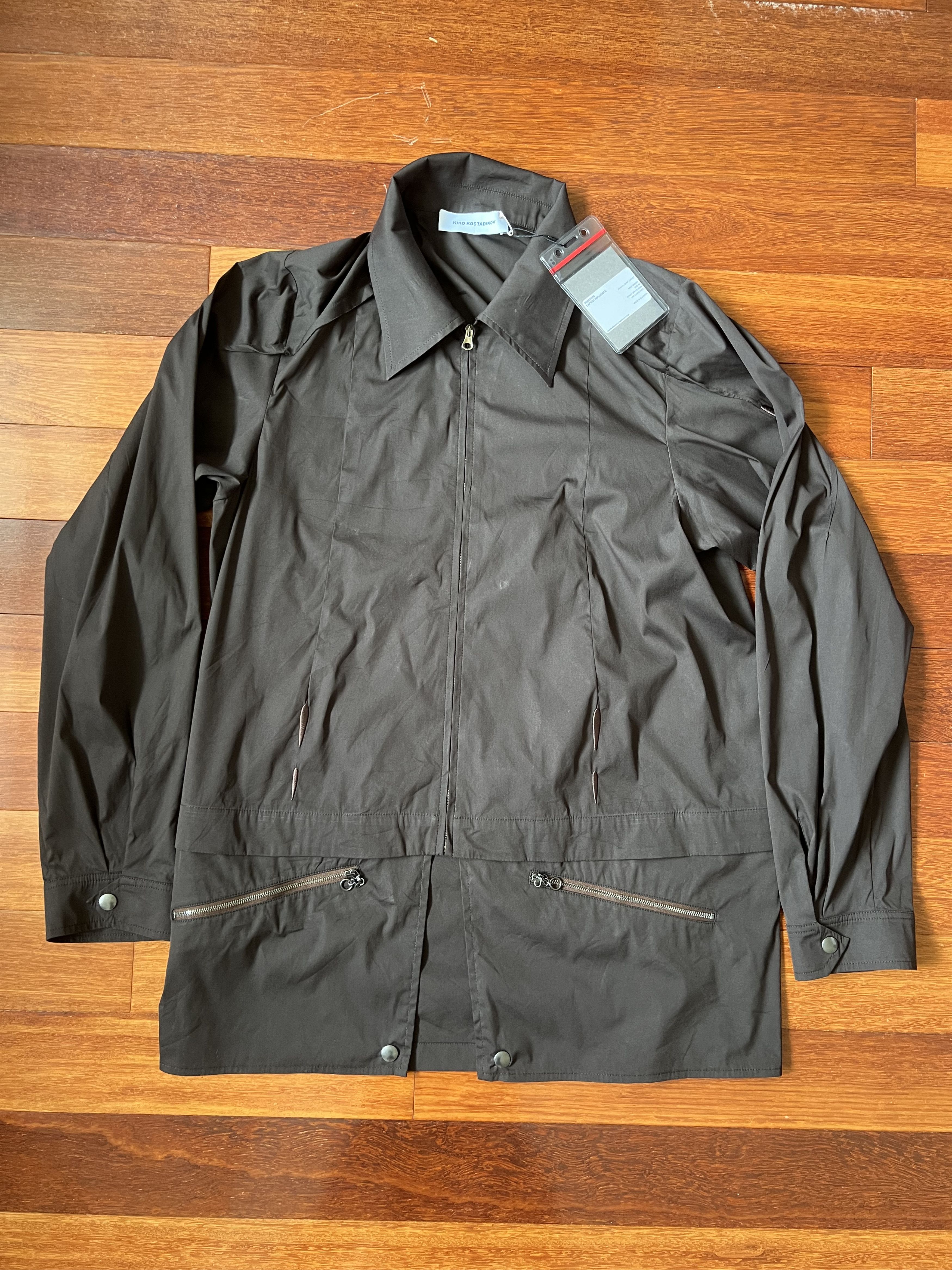 Kiko Kostadinov 💚 20AW Kiko Kostadinov Marcel Shirt Jacket Mink Brown NEW Size US L / EU 52-54 / 3 - 7 Thumbnail