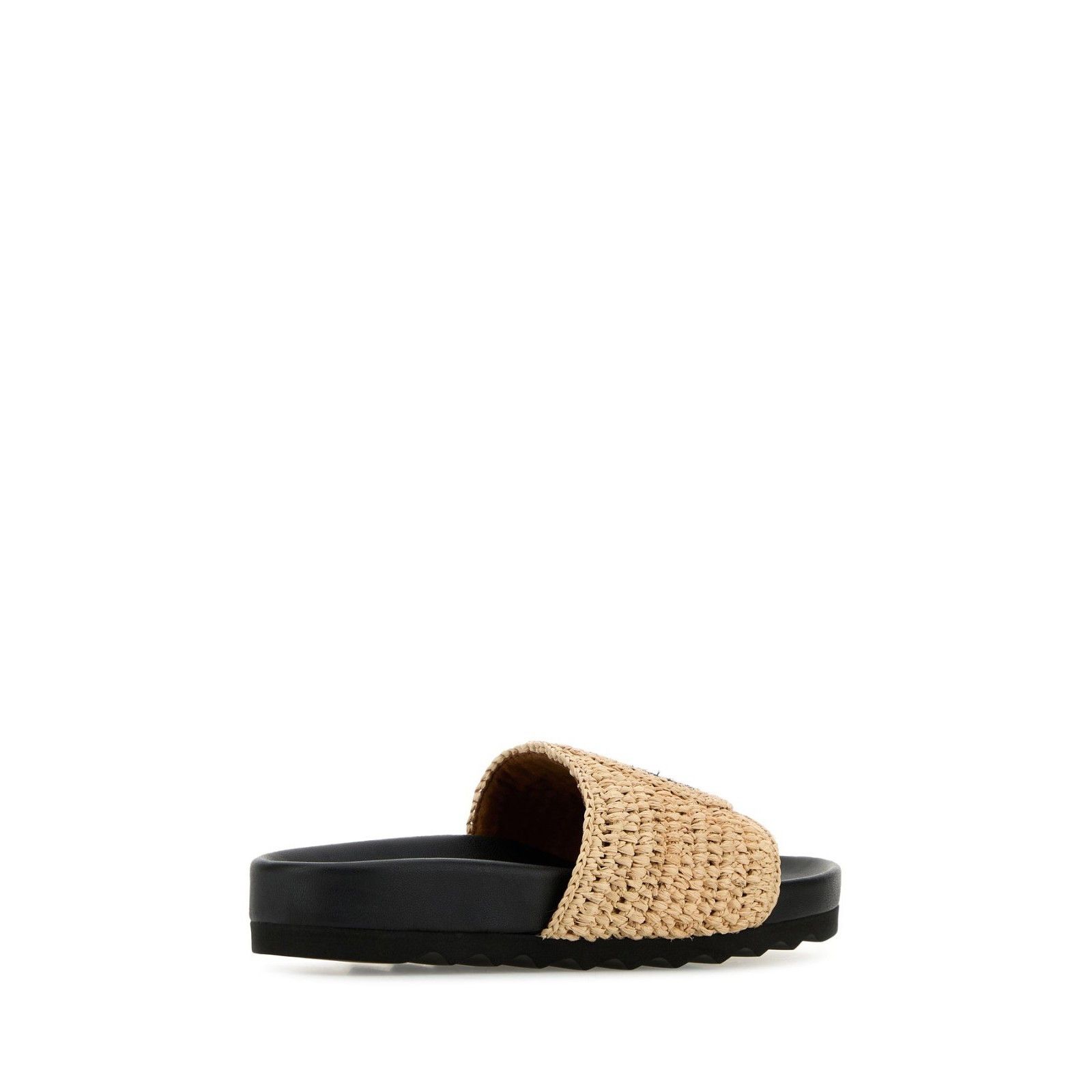 Stella McCartney STELLA MCCARTNEY Elyse Brown Raffia Slippers New & Authentic Size US 6 / IT 36 - 3 Thumbnail