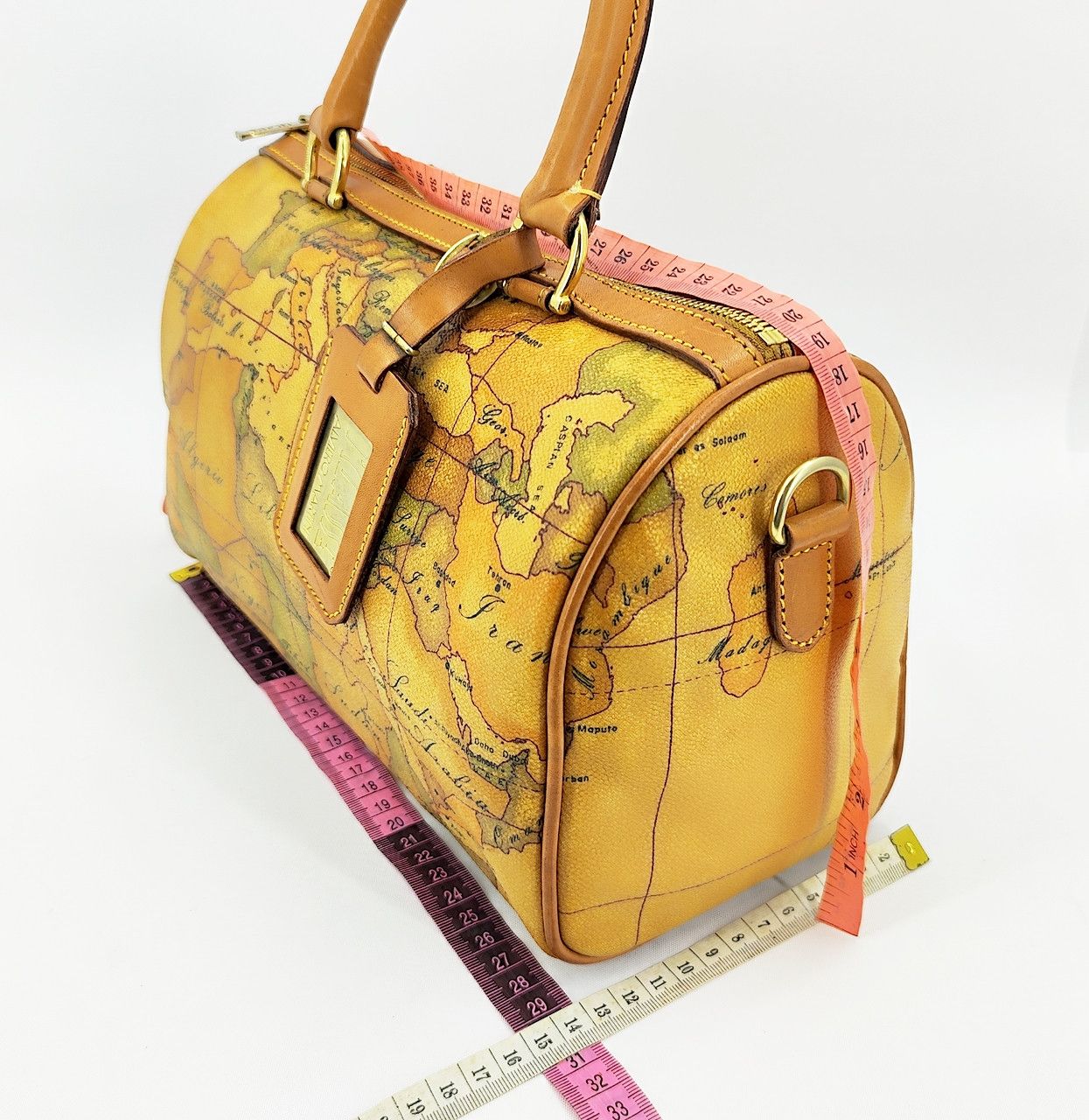 Alviero Martini ALVIERO MARTINI speedy 30 world map with original long strap Size ONE SIZE - 15 Thumbnail
