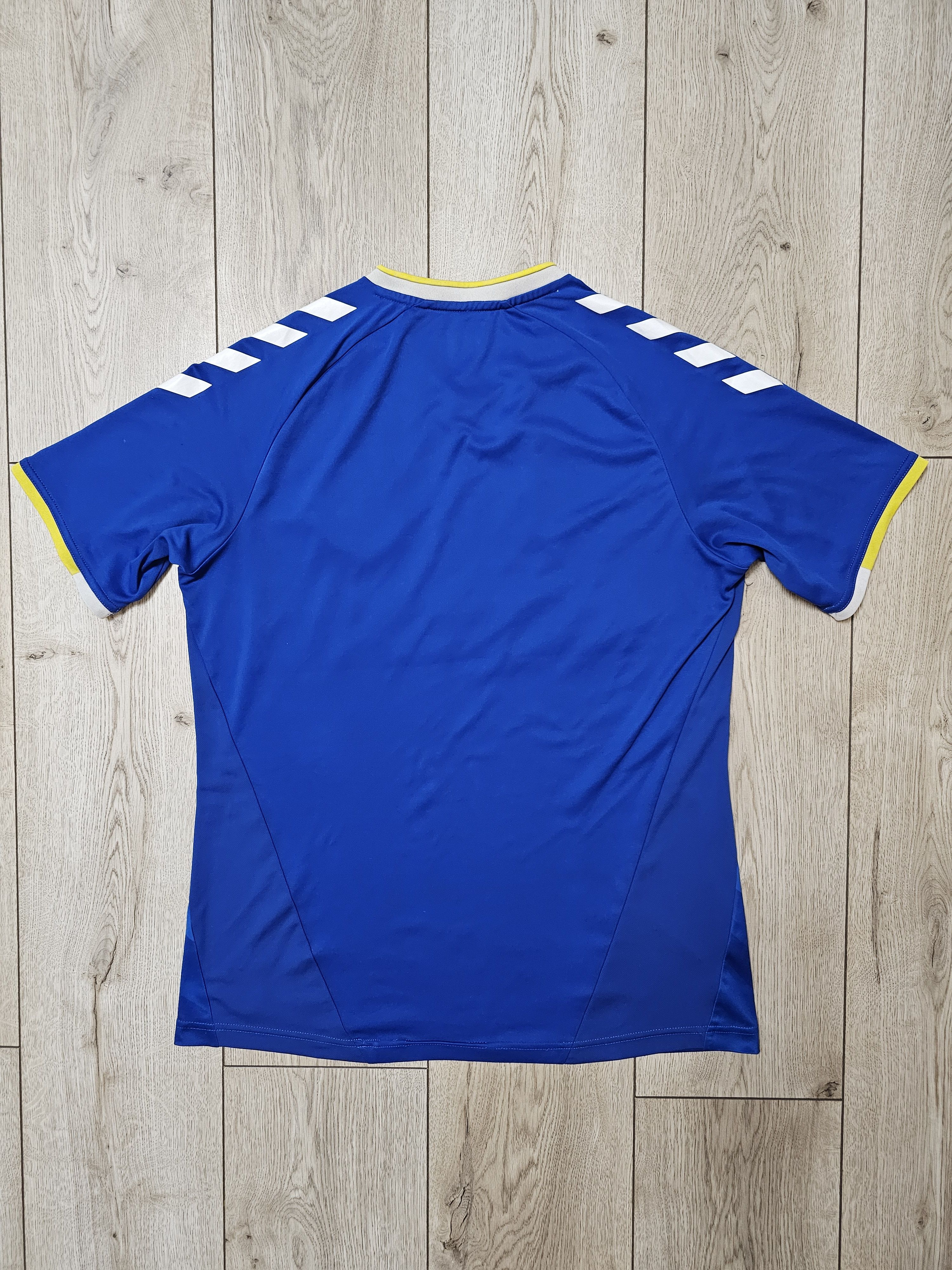 Hummel EVERTON 2021 2022 HOME FOOTBALL SHIRT SOCCER JERSEY Size US M / EU 48-50 / 2 - 2 Thumbnail