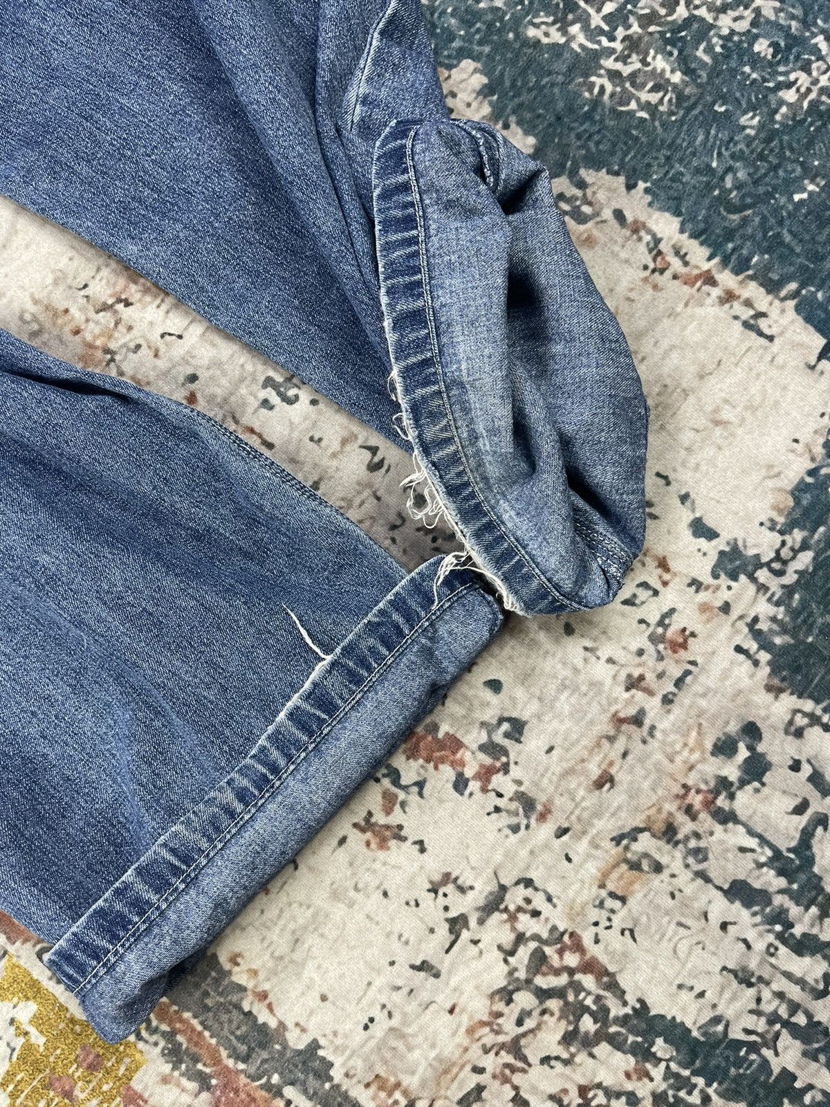 Esprit Vintage Esprit Denim Workwear Suspenders Jumpsuit Size US 30 / EU 46 - 13 Thumbnail