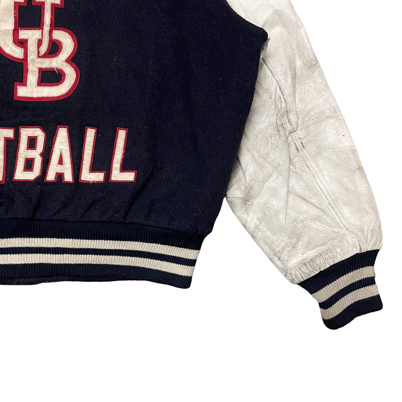 Empyre Vintage 80s 90s Empire Sporting Goods Wool Leather Varsity Size US XXL / EU 58 / 5 - 4 Thumbnail