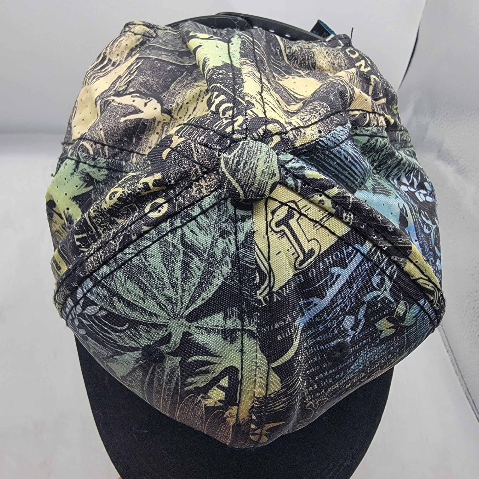 Other Island Crew Hawaii Adults Snapback Cap With Hawaiian Print B Size ONE SIZE - 10 Thumbnail