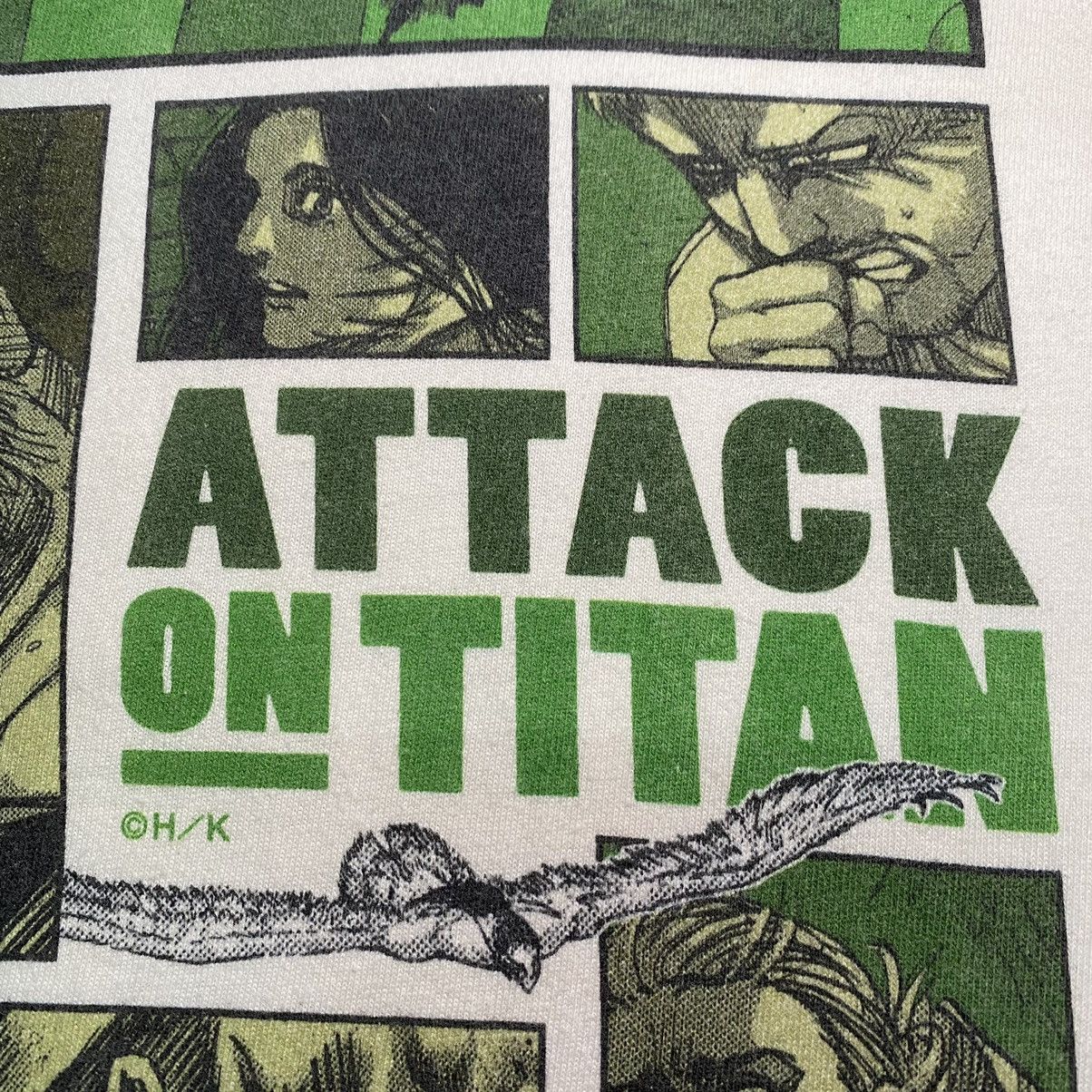 Anime × Vintage ATTACK ON TITAN FINAL SEASON MANGA PANEL ANIME TEE Size US M / EU 48-50 / 2 - 6 Thumbnail