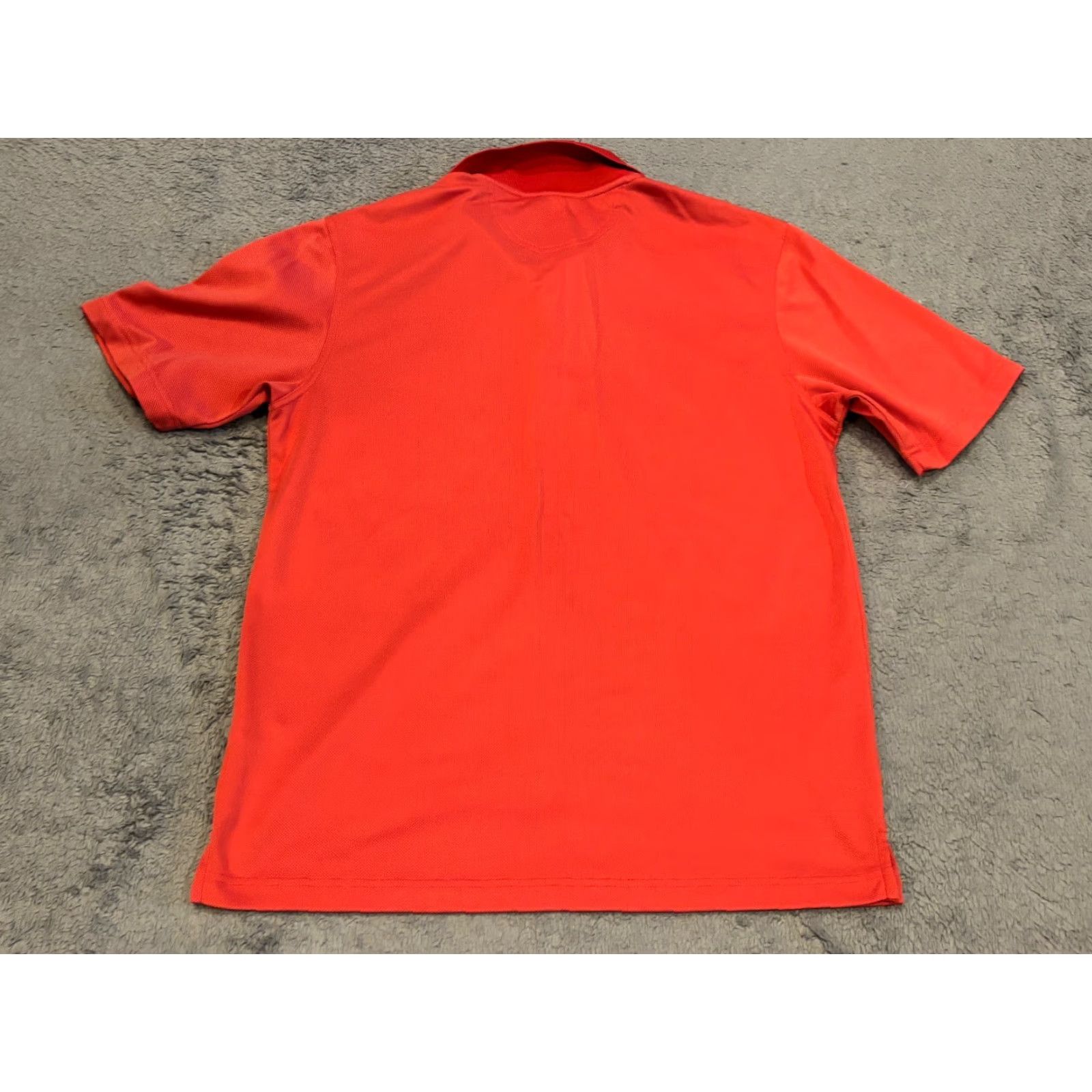 Vintage Greg Norman Golf Polo Shirt Mens Medium Orange Pik Short Sleeve Active Play Dry Size US M / EU 48-50 / 2 - 6 Thumbnail