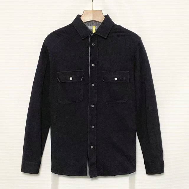 Dior DIOR Black Wool-Lined Logo Shirt Coat Size US XS / EU 42 / 0 - 1 Thumbnail