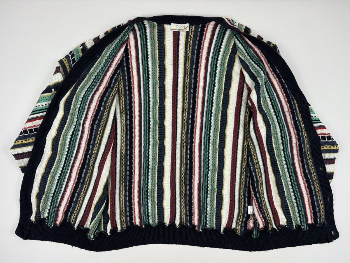 Coogi Rare 80's Archive Hand Knit Cardiagn Biggie Cosby Cable Pullover Jumper Sweater Jacket Size US L / EU 52-54 / 3 - 11 Thumbnail