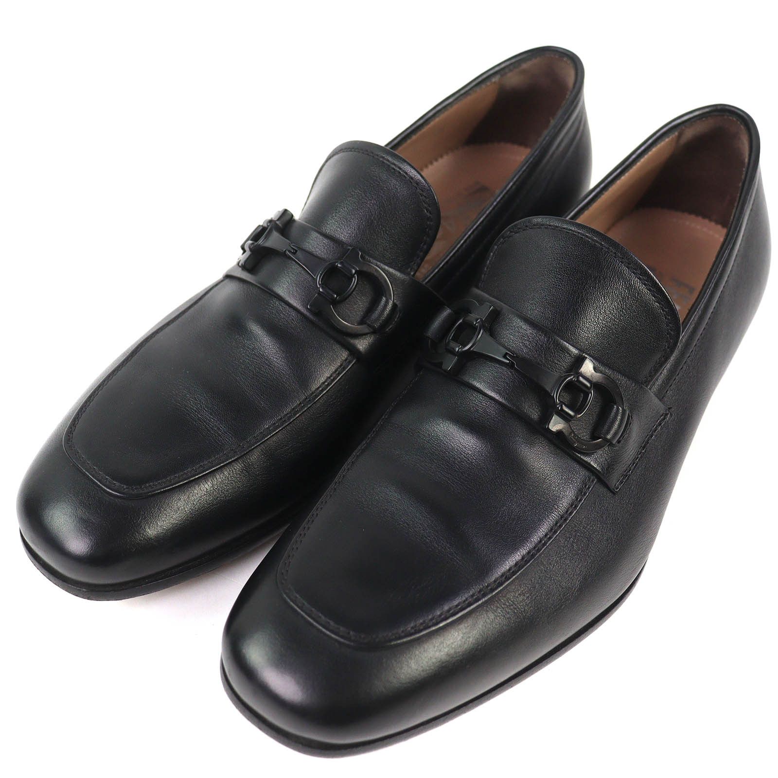 Salvatore Ferragamo Salvatore Ferragamo Salvatore Ferragamo ASTEN Leather Loafers Leather Shoes DUTY FREE for USA Size ONE SIZE - 1 Thumbnail