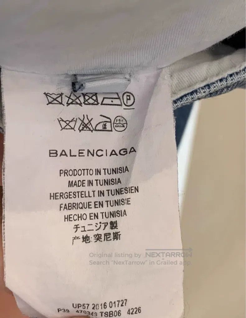 Balenciaga Balenciaga Blue Jeans Size US 36 / EU 52 - 5 Thumbnail