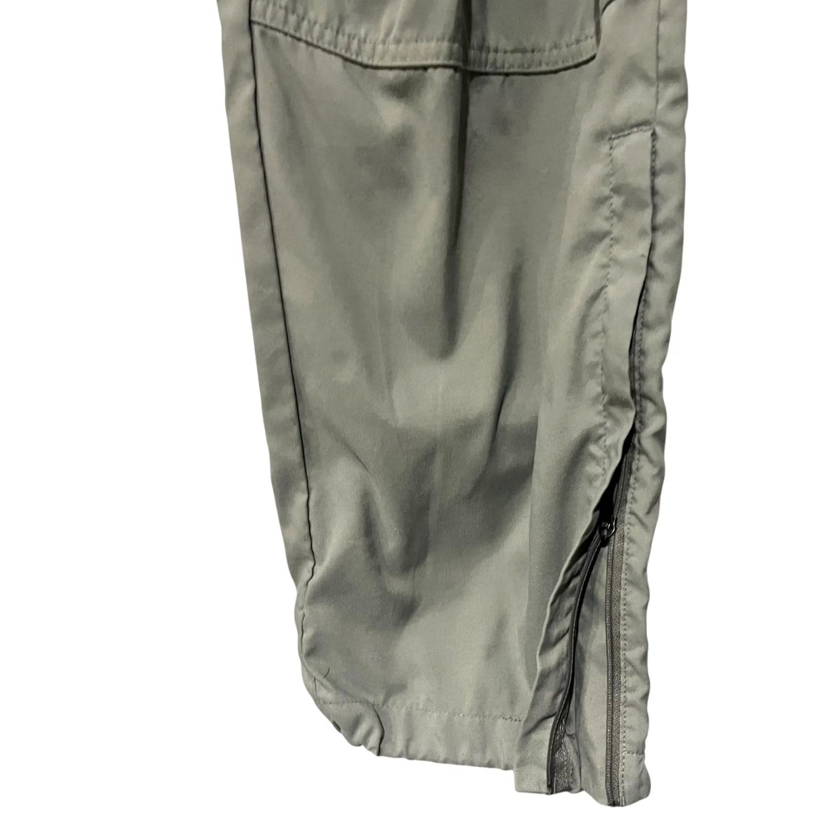 Vintage VINTAGE L.L.Bean Pants Womens 35x29 Gray Nylon Belted Outdoor Hiking Chino 16 Tall Women's Pants Mens? Size 38" / US 16 / IT 52 - 6 Thumbnail