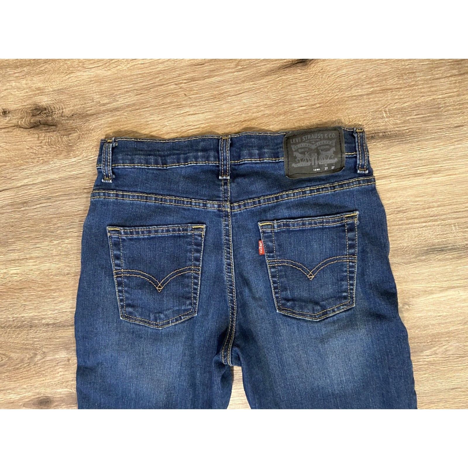 Levi's Levi’s 511 Jeans Womens Blue Straight Performance SZ 14 W27xL27 Size 36" / US 14 / IT 50 - 5 Thumbnail