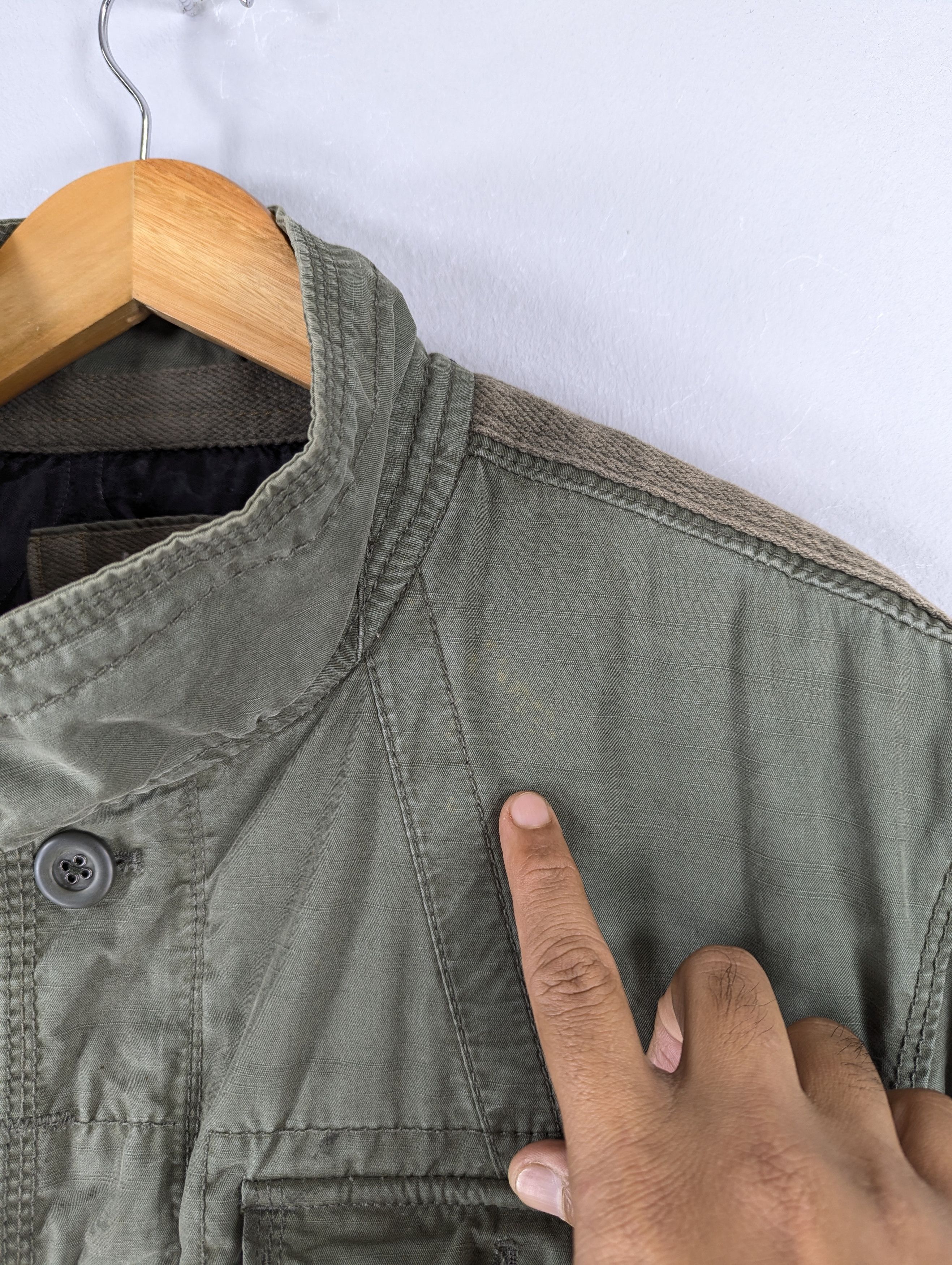 Gap Gap Military Heavy Zipper Jacket Size L Size US L / EU 52-54 / 3 - 7 Thumbnail