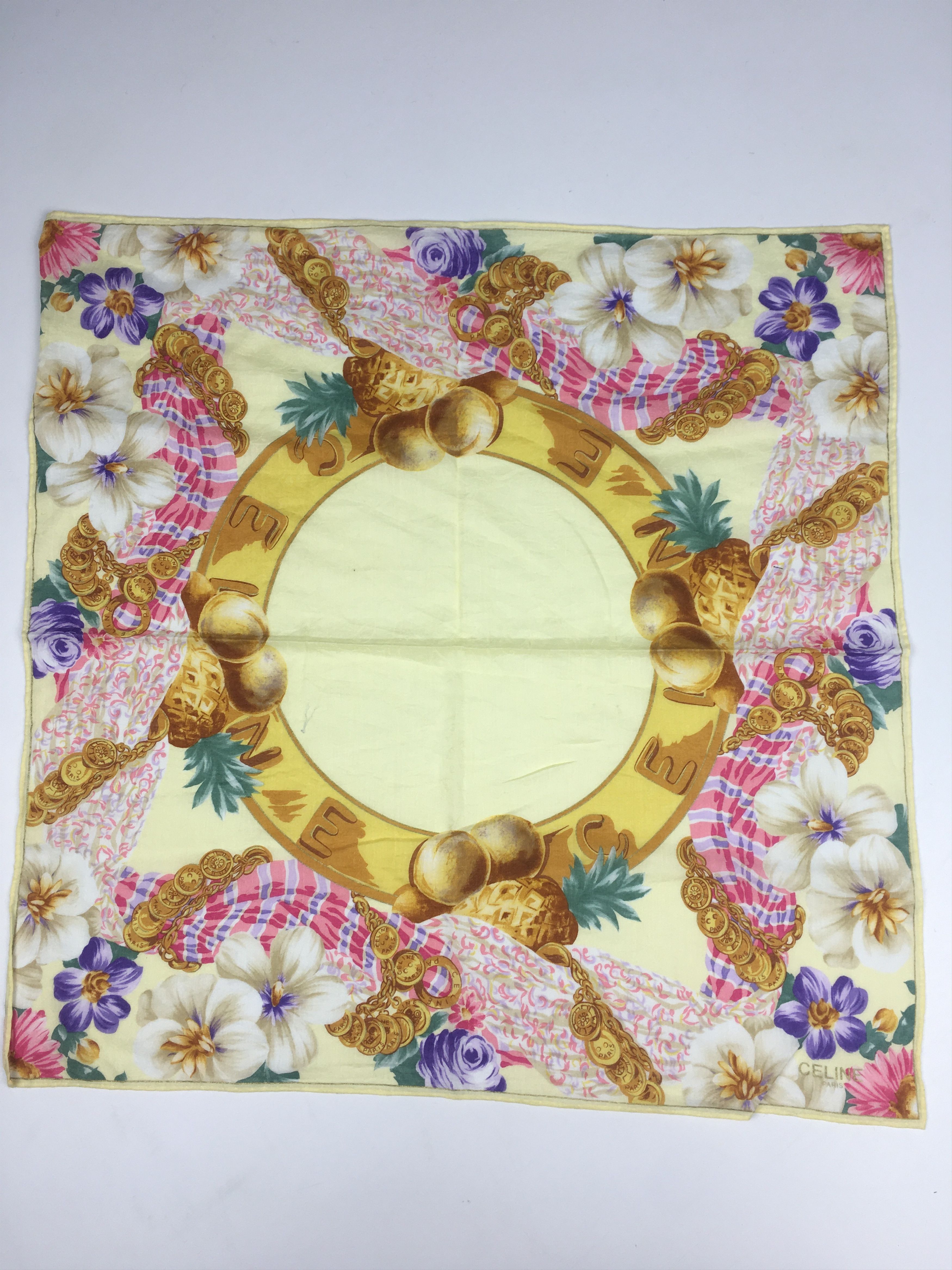 Celine Celine Handkerchief / Bandana / Neckerchief HKC0183 Size ONE SIZE - 2 Thumbnail