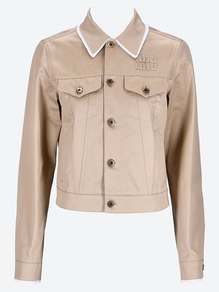 Miu Miu Chino jacket | Grailed Miu Miu Chino jacket | Grailed