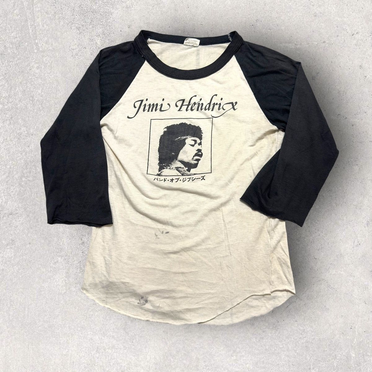 Band Tees × Jimi Hendrix × Vintage Vintage Jimi Hendrix raglan tee Size US M / EU 48-50 / 2 - 1 Thumbnail