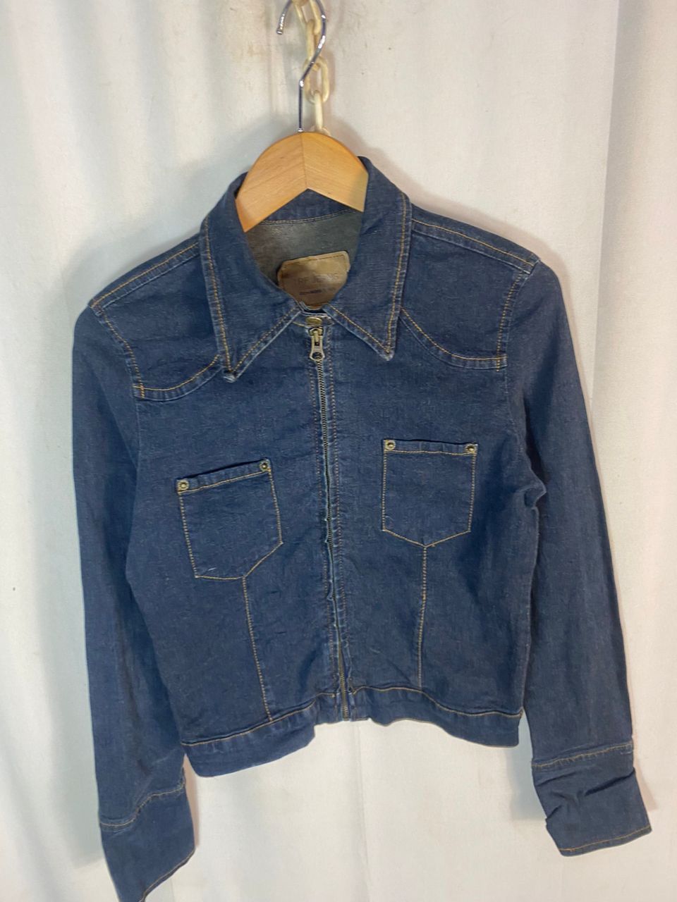 Zara Trf jeans button up jacket Size XS / US 0-2 / IT 36-38 - 4 Thumbnail