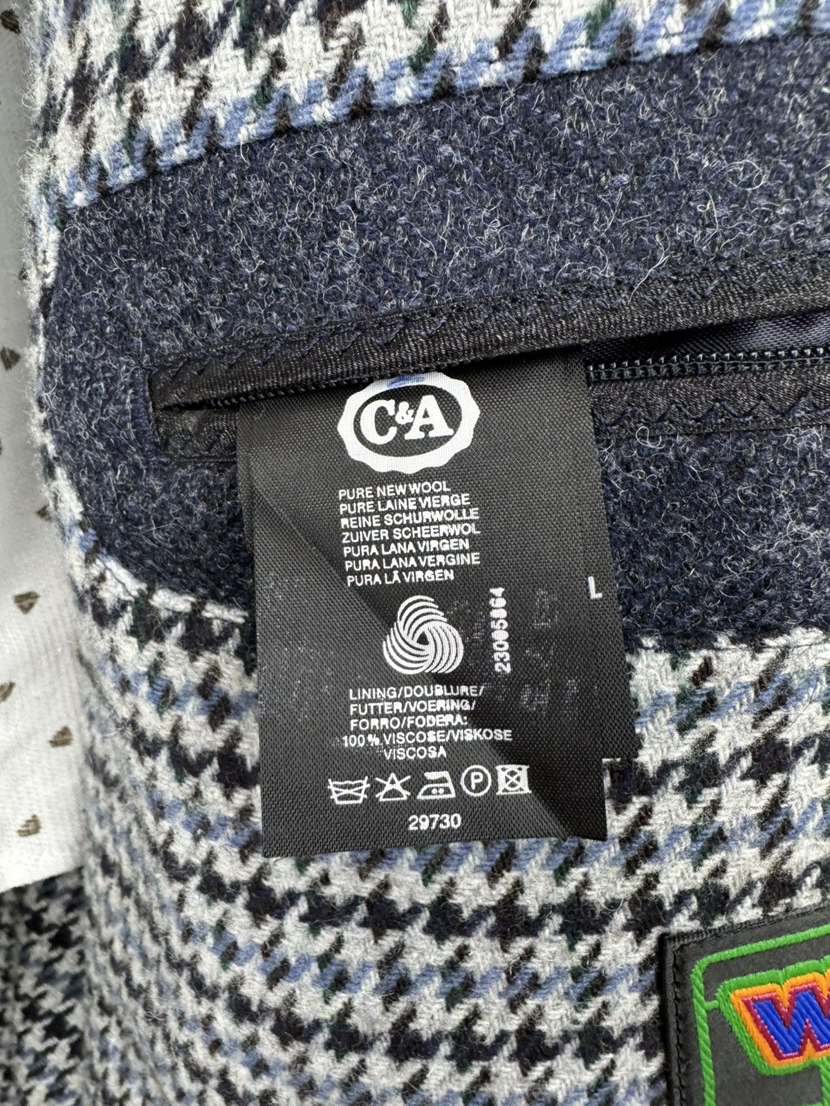 C&A Westbury Vintage Tweed coat Mens size 56 old money style Size US XL / EU 56 / 4 - 13 Thumbnail