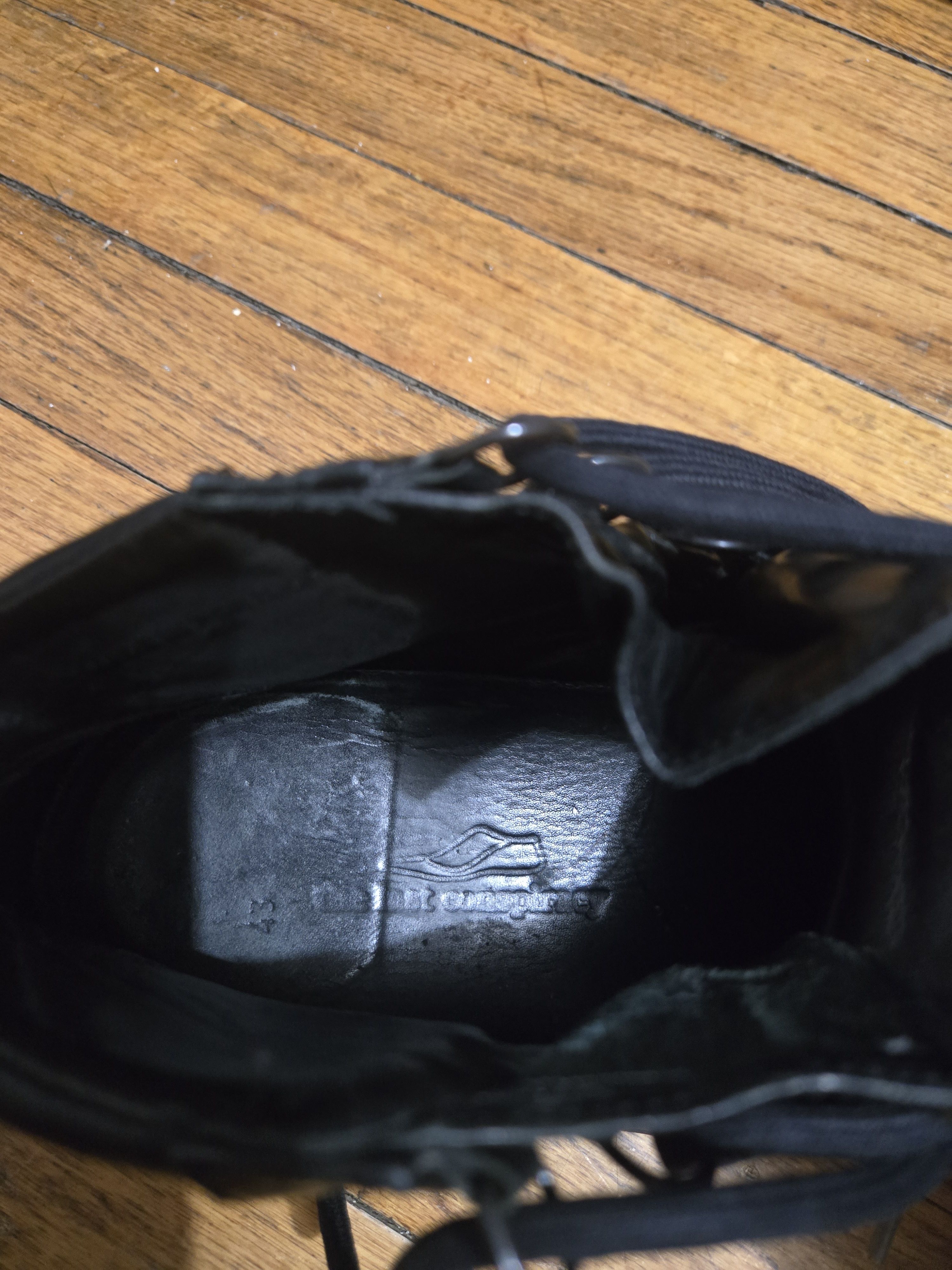 The Last Conspiracy The Last Conspiracy 10US/43EU Renato Black Leather Midtop Size US 10.5 / EU 43-44 - 7 Thumbnail