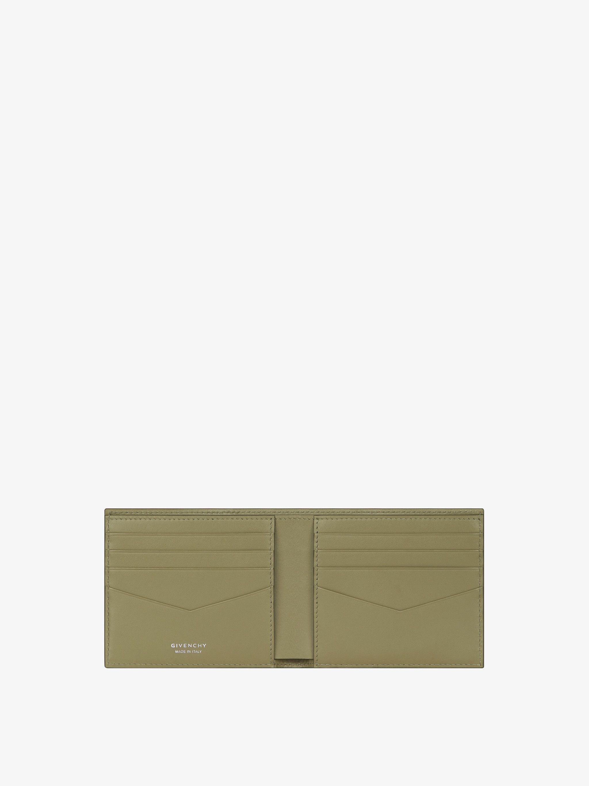 Givenchy o1srvl11e1124 Size: OS / 4G Micro Leather Wallet in Khaki Size ONE SIZE - 4 Thumbnail