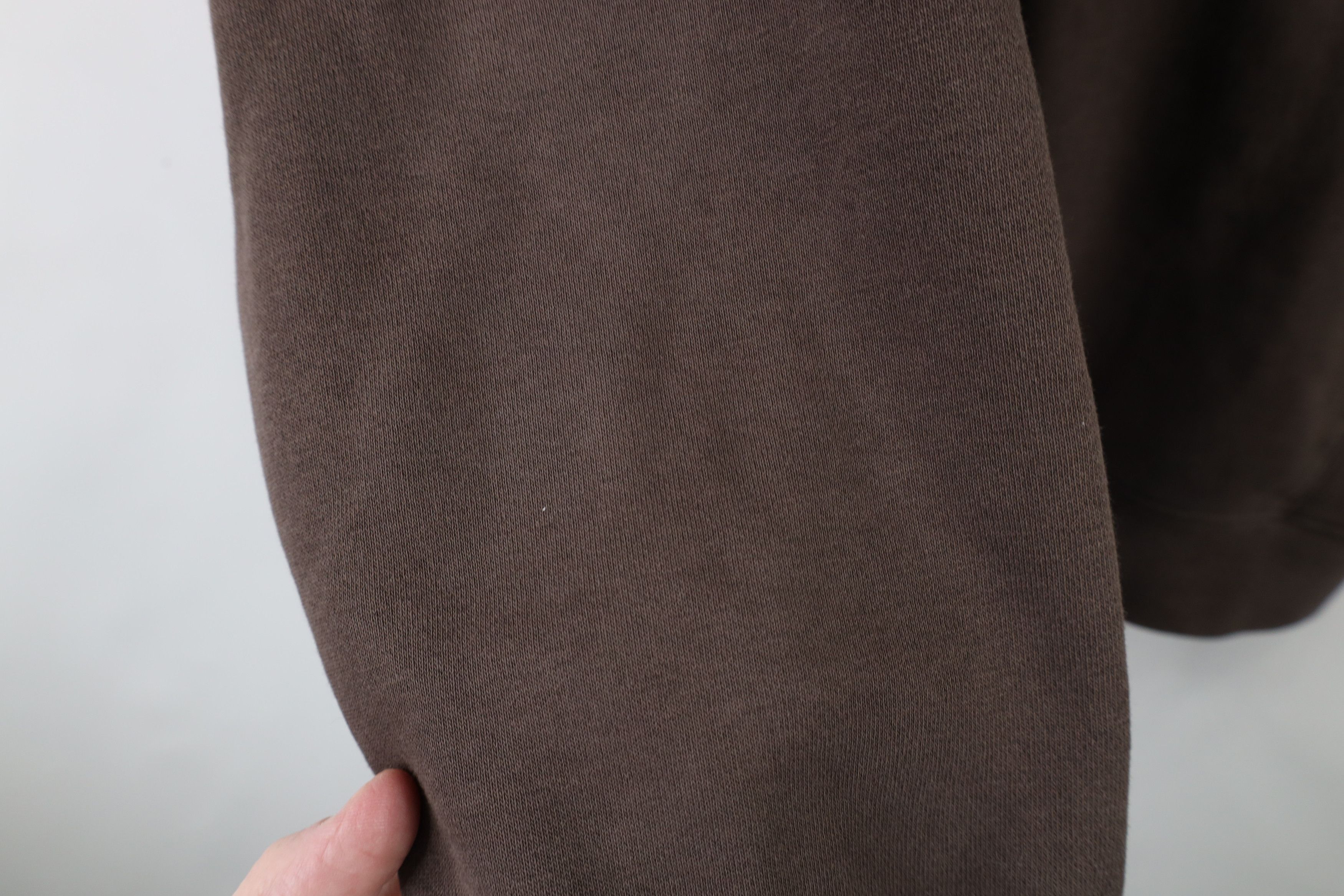 Nike × Vintage Vintage Y2K Nike Scott Mini Swoosh Hoodie Chocolate Brown Size US M / EU 48-50 / 2 - 7 Thumbnail