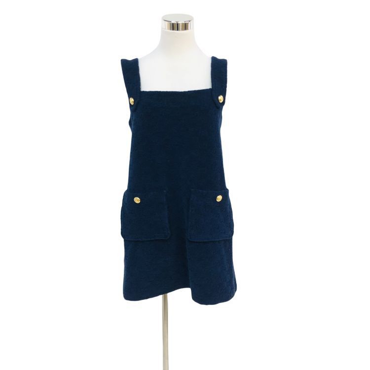 Gucci Gucci GG Textured Mini Dress Size XS Size XS / US 0-2 / IT 36-38 - 1 Thumbnail