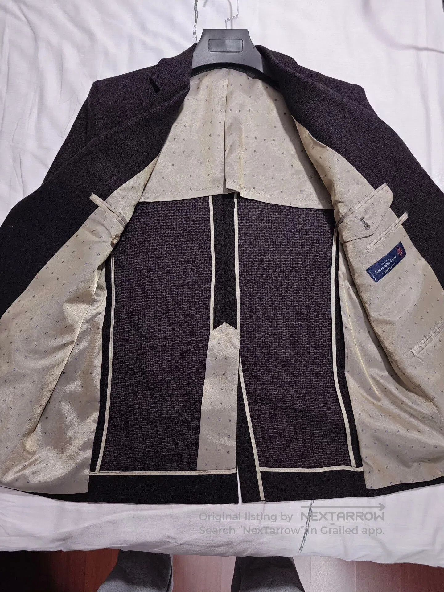 Ermenegildo Zegna Custom Italian Zegna Cashmere Silk Suit. Size US M / EU 48-50 / 2 - 6 Thumbnail