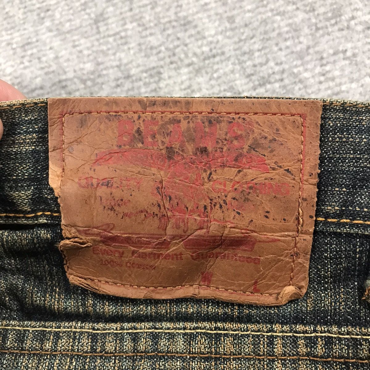 Beams Plus × If Six Was Nine × Japanese Brand RUSTY DENIM BEAMS JAPAN JEANS DENIM PANTS Size US 33 - 10 Thumbnail