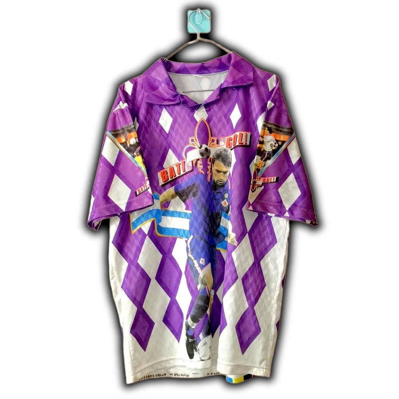Other Fiorentina Italy 90s BatiGol Fan Shirt Jersey Size US XL / EU 56 / 4 - 2 Thumbnail