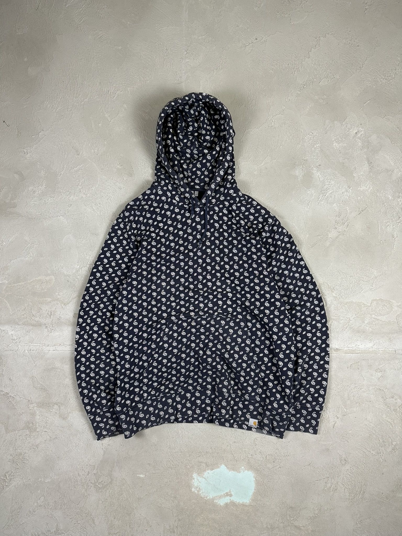 Carhartt × Vintage Vintage Y2k Carhartt Leaves Pattern Boxy Sweatshirt Hoodie Size US L / EU 52-54 / 3 - 1 Thumbnail