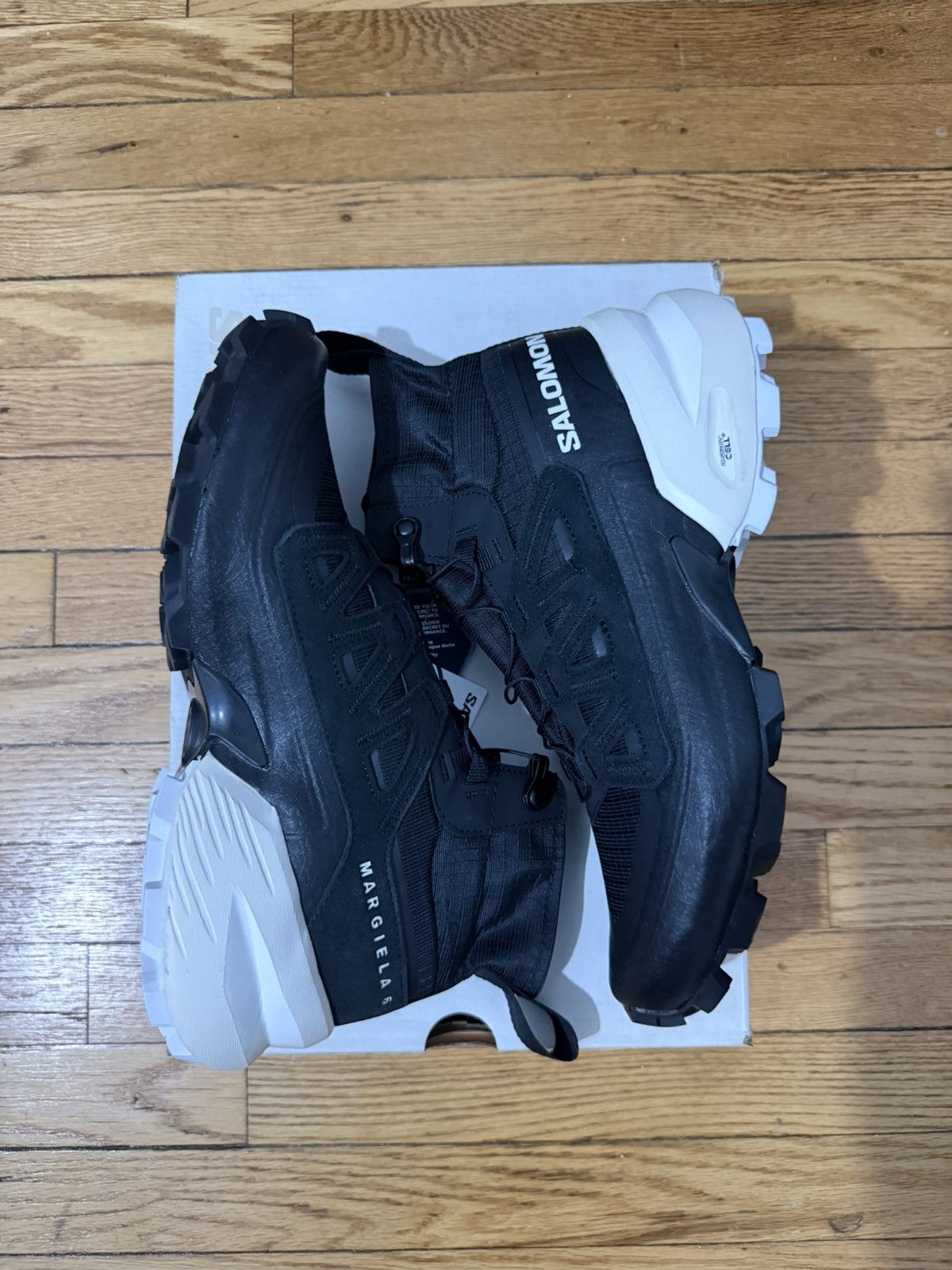 Maison Margiela × Salomon Salomon Cross High MM6 Maison Margiela Black Size US 8 / EU 41 - 1 Thumbnail