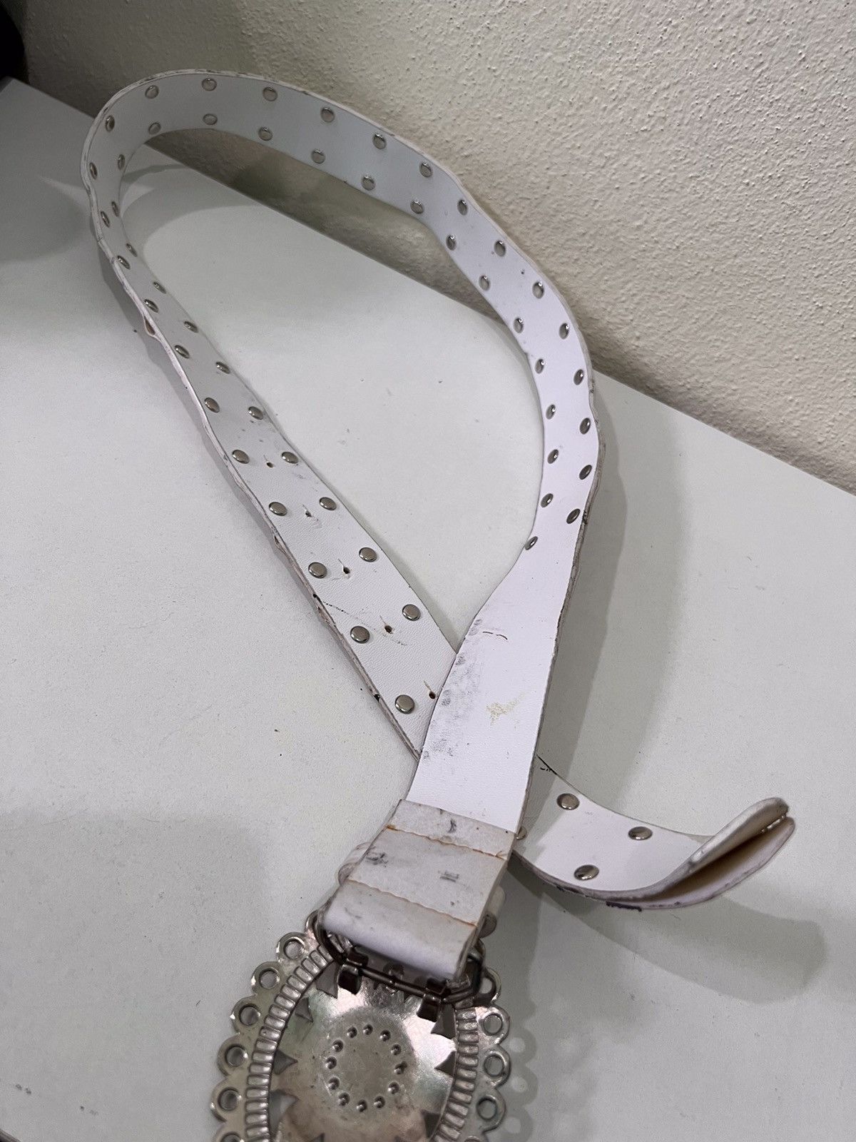 Other Vintage Big Buckle Belt Size ONE SIZE - 7 Thumbnail