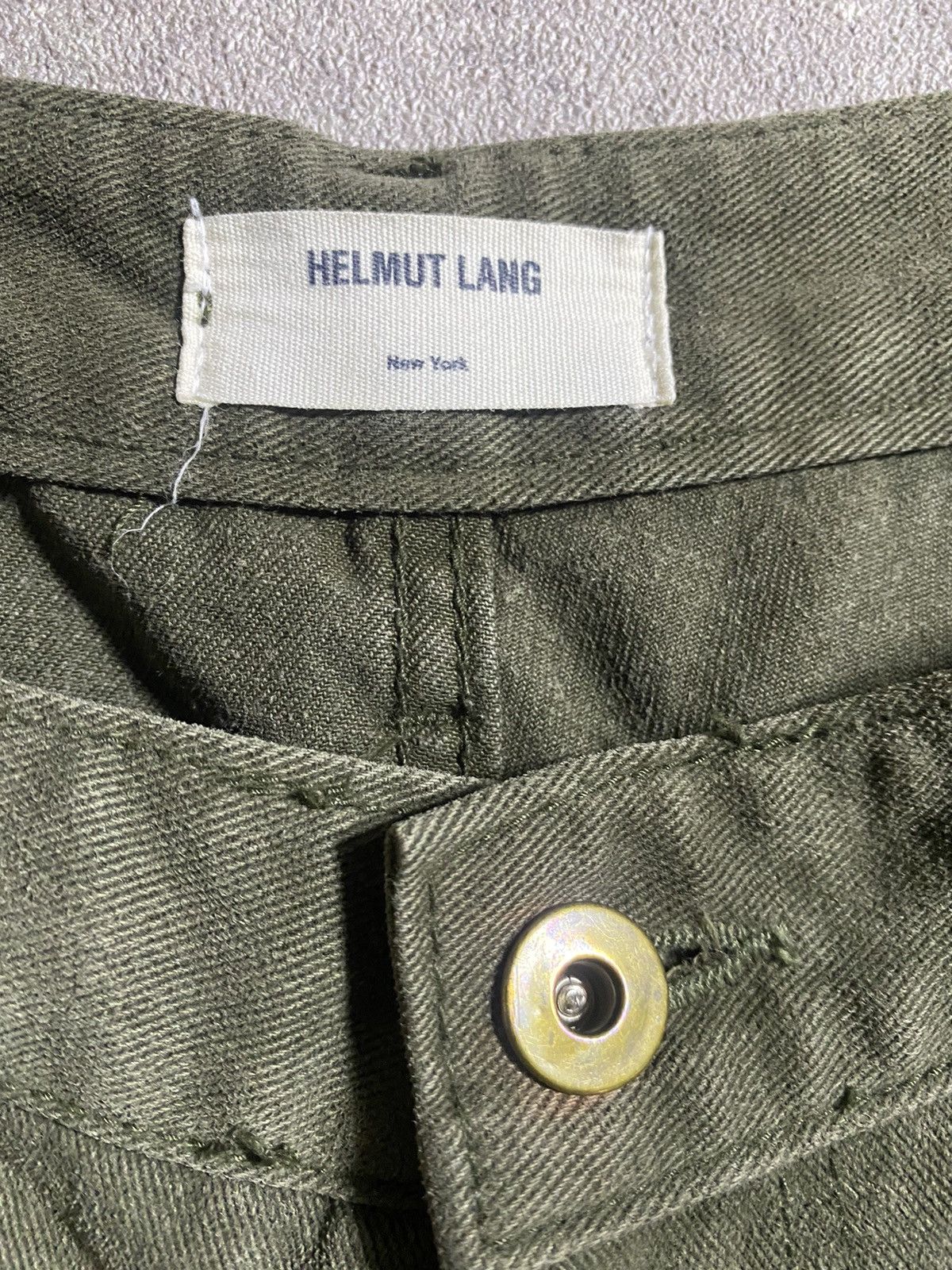 Helmut Lang Helmut Lang Chinos Green Size US 30 / EU 46 - 7 Thumbnail