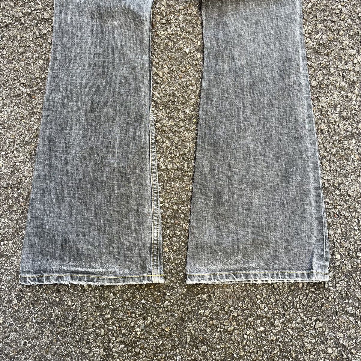 Hysteric Glamour SUPER FLARE JEANS LEE BELL BOTTOM BOOTCUT FADED BLACK DENIM Size US 28 / EU 44 - 10 Thumbnail