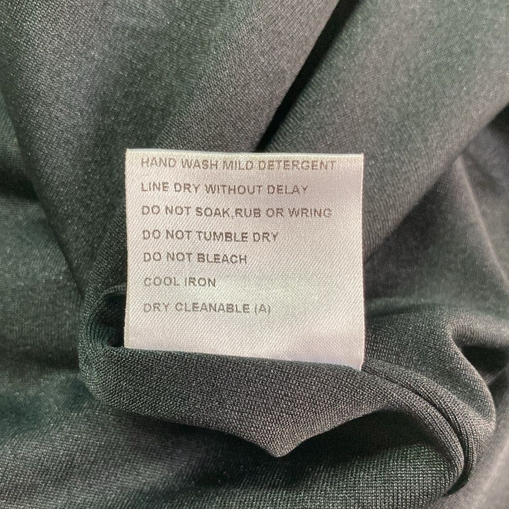 Mek Denim Blessed are the Meek Black Mya Dress Size 2 Sheer V-Neck Slim Sheath Size XS / US 0-2 / IT 36-38 - 8 Thumbnail